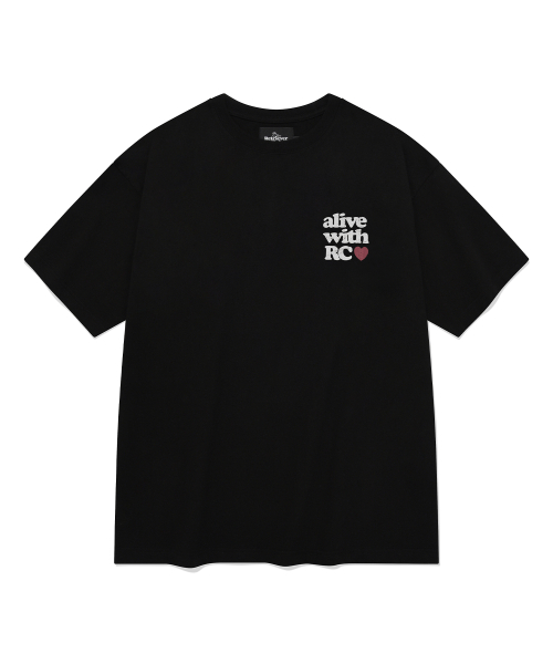 Retriever Club（レトリーバークラブ）の「ALIVE TEE [BLACK]（Tシャツ/カットソー・メンズ・その他・SMALL/LARGE/X-LARGE/MEDIUM）」の2枚目の写真