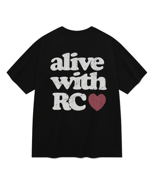 Retriever Club（レトリーバークラブ）の「ALIVE TEE [BLACK]（Tシャツ/カットソー・メンズ・その他・SMALL/LARGE/X-LARGE/MEDIUM）」の3枚目の写真