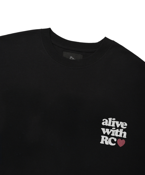 Retriever Club（レトリーバークラブ）の「ALIVE TEE [BLACK]（Tシャツ/カットソー・メンズ・その他・SMALL/LARGE/X-LARGE/MEDIUM）」の4枚目の写真