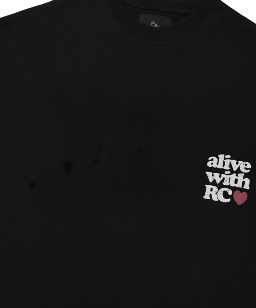 Retriever Club（レトリーバークラブ）の「ALIVE TEE [BLACK]（Tシャツ/カットソー・メンズ・その他・SMALL/LARGE/X-LARGE/MEDIUM）」の5枚目の写真