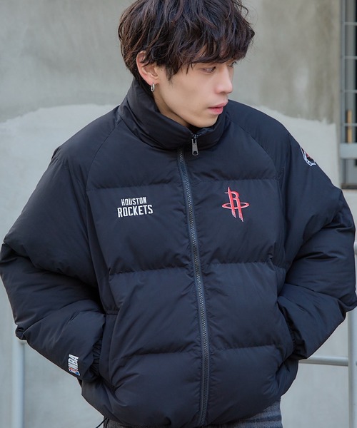 セール】NBA Team logo Puffer Jacket アウター 冬服 ユニセックス