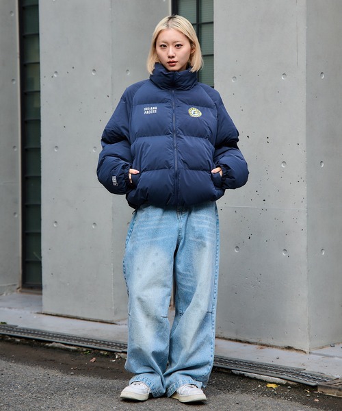 セール】NBA Team logo Puffer Jacket アウター 冬服 ユニセックス