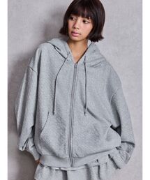 GYDA | GG chain glitter print BIGパーカー(パーカー)