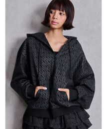 GYDA | GG chain glitter print BIGパーカー(パーカー)