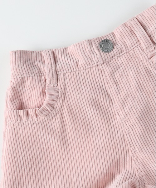 MPS（エムピーエス）の「【MPS】裾ボアコーデュロイショートパンツ (ガーリー / あったか素材 / かわいいデザイン / キッズファッション)（その他パンツ・キッズ・ピンク/オフホワイト・110/120/130/140）」の5枚目の写真
