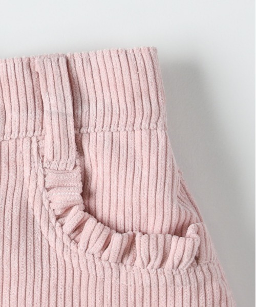 MPS（エムピーエス）の「【MPS】裾ボアコーデュロイショートパンツ (ガーリー / あったか素材 / かわいいデザイン / キッズファッション)（その他パンツ・キッズ・ピンク/オフホワイト・110/120/130/140）」の8枚目の写真