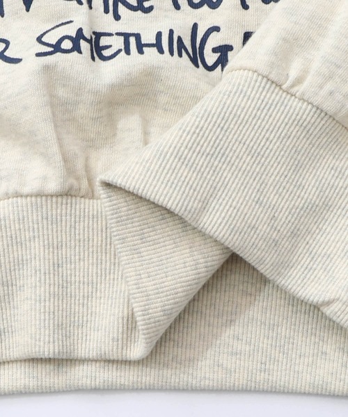 ScoLar（スカラー）の「153742：毎日がわんダフル柄アシメプルオーバー（Tシャツ/カットソー・レディース・ブラック/杢グレー/オートミール・M）」の18枚目の写真