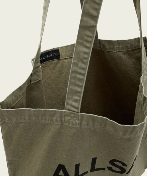 ALLSAINTS(オールセインツ)の「ALLSAINTS UNDERGROUND TOTE(トートバッグ・メンズ・ライトグリーン・FREE)」の3枚目の写真