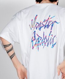 ムーブメントロゴオーロラTシャツホワイト