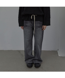 LCDC TM（エルシーディーシーティーエム）の「WIDE-LEG WASHED DENIM (BLACK)（デニムパンツ）」