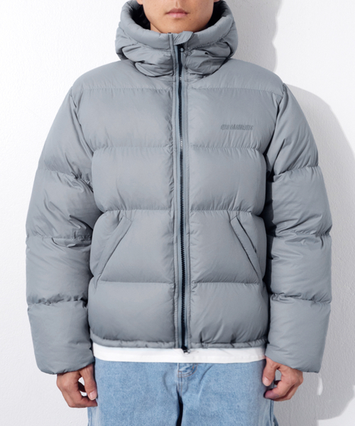QT8 GARMENTS(キューティーエイトガーメント)の「RG Duck Down Heavyweight Hoodie Jacket (Greyed Skyblue)(ダウンジャケット/コート・レディース・その他・LARGE/X-LARGE/MEDIUM)」の16枚目の写真