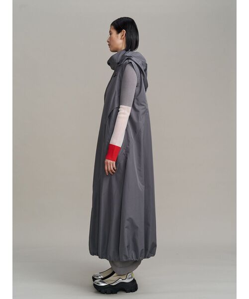 UN3D.（アンスリード）の「2WAY HOOD LIGHT CT / 2WAYフードライトコート（その他アウター・レディース・ブラック/カーキ/グレー・36/38）」の9枚目の写真