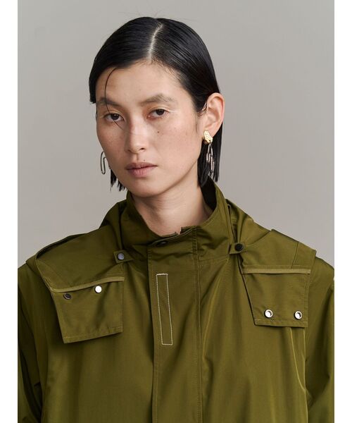 UN3D.（アンスリード）の「2WAY HOOD LIGHT CT / 2WAYフードライトコート（その他アウター・レディース・ブラック/カーキ/グレー・36/38）」の18枚目の写真