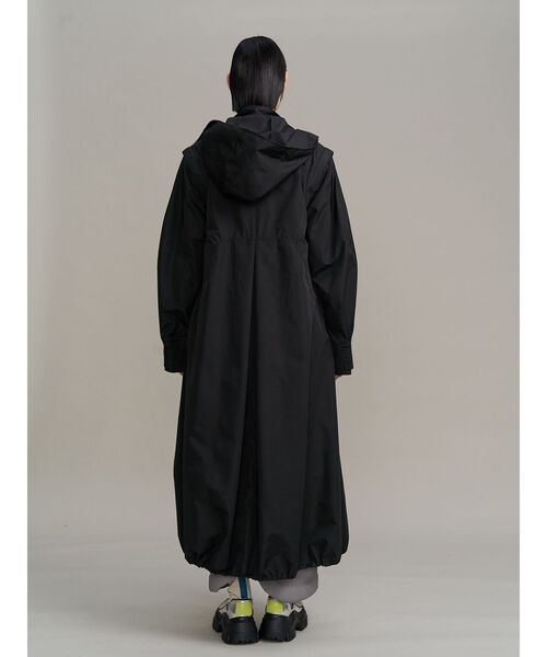 UN3D.（アンスリード）の「2WAY HOOD LIGHT CT / 2WAYフードライトコート（その他アウター・レディース・ブラック/カーキ/グレー・36/38）」の6枚目の写真