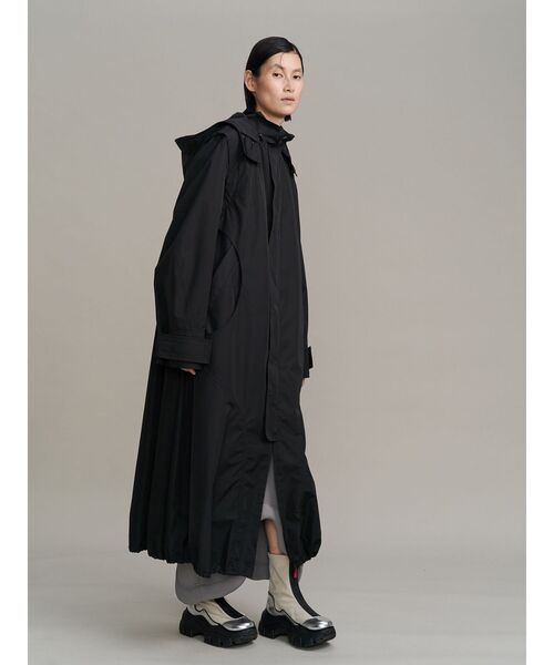 UN3D.（アンスリード）の「2WAY HOOD LIGHT CT / 2WAYフードライトコート（その他アウター・レディース・ブラック/カーキ/グレー・36/38）」の7枚目の写真