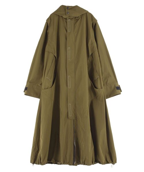 UN3D.（アンスリード）の「2WAY HOOD LIGHT CT / 2WAYフードライトコート（その他アウター・レディース・ブラック/カーキ/グレー・36/38）」の22枚目の写真