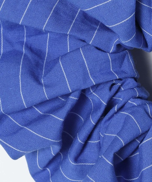 JEANASIS（ジーナシス）の「【Les Fleurs】ストライプシュシュ/641547（シュシュ・レディース・ホワイト/ブラウン/ブルー・FREE）」の14枚目の写真