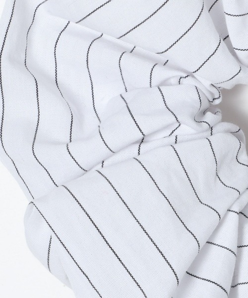 JEANASIS（ジーナシス）の「【Les Fleurs】ストライプシュシュ/641547（シュシュ・レディース・ホワイト/ブラウン/ブルー・FREE）」の15枚目の写真