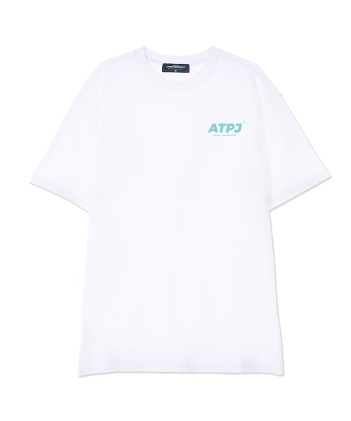 ASTRAL PROJECTION(アストラルプロジェクション)の「シンプルレタリングロゴスーピマコットンラウンドネック半袖Tシャツ_ホワイト(Tシャツ/カットソー・メンズ・その他・XX-LARGE/LARGE/X-LARGE)」の2枚目の写真