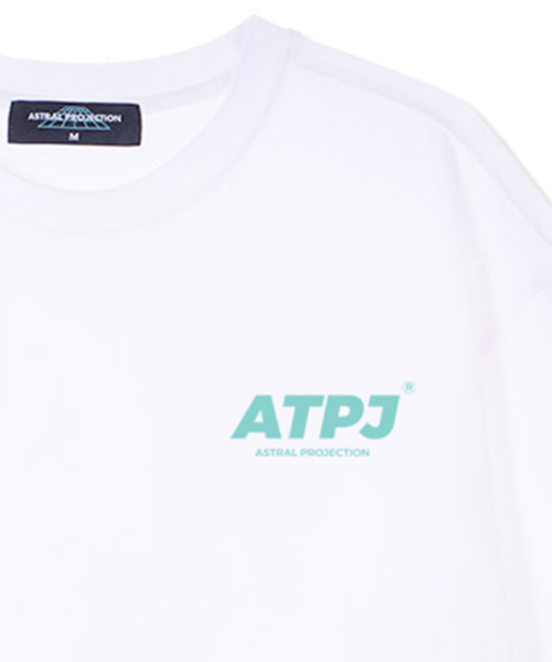ASTRAL PROJECTION(アストラルプロジェクション)の「シンプルレタリングロゴスーピマコットンラウンドネック半袖Tシャツ_ホワイト(Tシャツ/カットソー・メンズ・その他・XX-LARGE/LARGE/X-LARGE)」の3枚目の写真