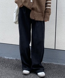 太畝コーデュロイ」に該当するレディースのパンツ（ワイド・ルーズ