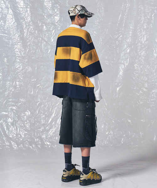SCHISM INDUCING(スキズムインデューシング)の「FR RUGBY LONG SLEEVES NAVY(ポロシャツ・レディース・その他・MEDIUM/LARGE)」の18枚目の写真