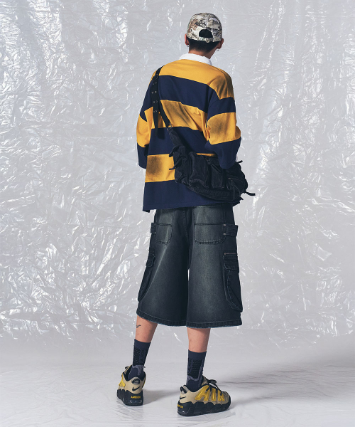 SCHISM INDUCING(スキズムインデューシング)の「FR RUGBY LONG SLEEVES NAVY(ポロシャツ・レディース・その他・MEDIUM/LARGE)」の19枚目の写真