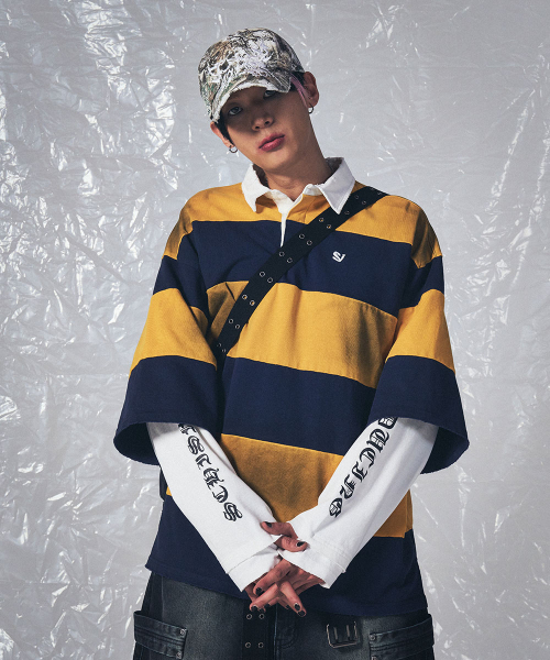 SCHISM INDUCING(スキズムインデューシング)の「FR RUGBY LONG SLEEVES NAVY(ポロシャツ・レディース・その他・MEDIUM/LARGE)」の20枚目の写真