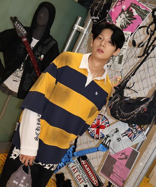 SCHISM INDUCING(スキズムインデューシング)の「FR RUGBY LONG SLEEVES NAVY(ポロシャツ・レディース・その他・MEDIUM/LARGE)」の5枚目の写真