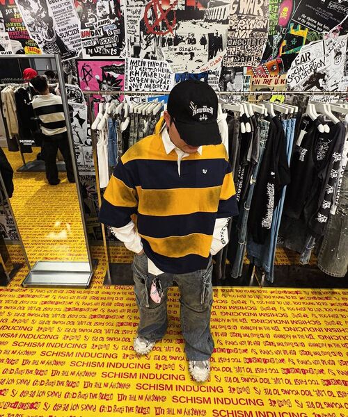 SCHISM INDUCING(スキズムインデューシング)の「FR RUGBY LONG SLEEVES NAVY(ポロシャツ・レディース・その他・MEDIUM/LARGE)」の7枚目の写真