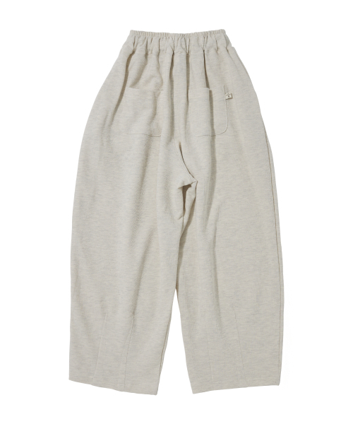 A NOTHING(アナッシング)の「PIN-KNIT BALLOON PANTS (Oatmeal)(スウェットパンツ・レディース・その他・LARGE/MEDIUM)」の2枚目の写真