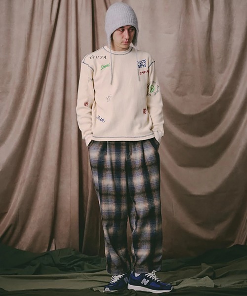 Universal Style Wear（ユニバーサルスタイルウェア）の「Universal Style Wear/ユニバーサルスタイルウェア　RAKUGAKI waffle Tee（Tシャツ/カットソー・メンズ・ブラック系その他2/ホワイト・LARGE/X-LARGE/MEDIUM）」の17枚目の写真