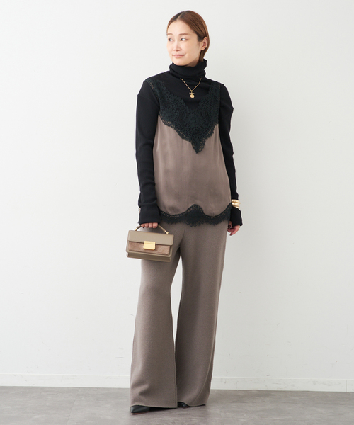 Deuxieme Classe(ドゥーズィエムクラス)の「* 追加 Polished キャミソール(シャツ/ブラウス・レディース・ベージュ/モカ/キャメル・FREE)」の11枚目の写真