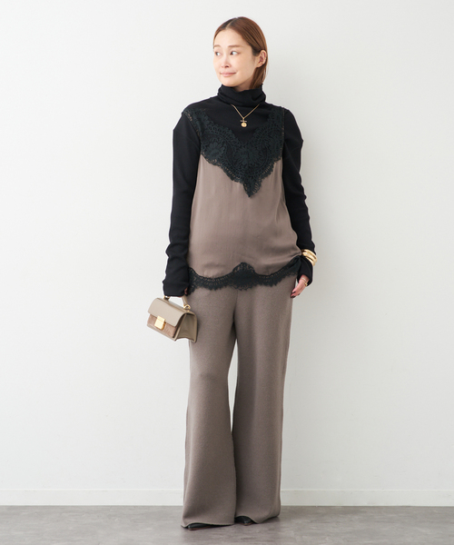 Deuxieme Classe(ドゥーズィエムクラス)の「* 追加 Polished キャミソール(シャツ/ブラウス・レディース・ベージュ/モカ/キャメル・FREE)」の16枚目の写真