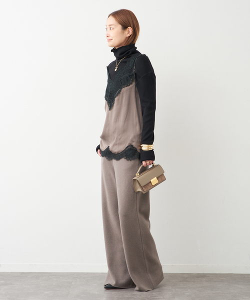 Deuxieme Classe(ドゥーズィエムクラス)の「* 追加 Polished キャミソール(シャツ/ブラウス・レディース・ベージュ/モカ/キャメル・FREE)」の17枚目の写真