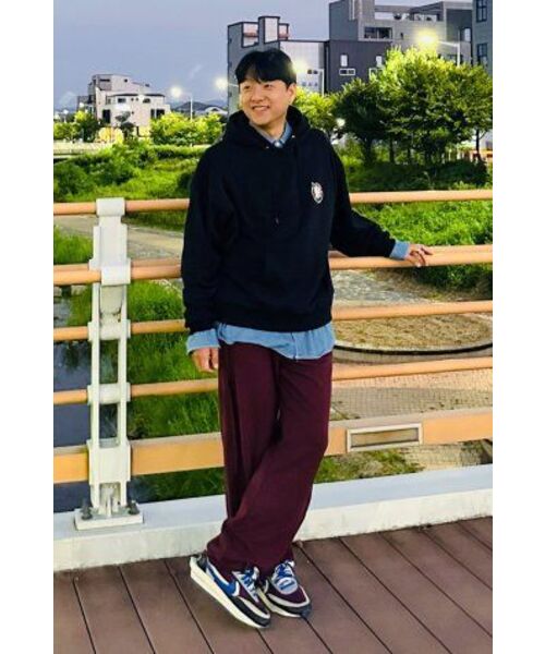 VERSE ONE(バースワン)の「FLOWER SYMBOL LOGO PULLOVER HOODIE BLACK(パーカー・レディース・その他・LARGE/MEDIUM/SMALL)」の12枚目の写真