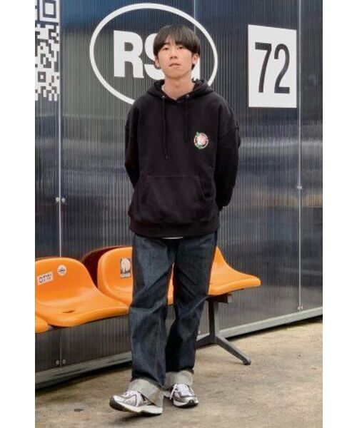 VERSE ONE(バースワン)の「FLOWER SYMBOL LOGO PULLOVER HOODIE BLACK(パーカー・レディース・その他・LARGE/MEDIUM/SMALL)」の13枚目の写真