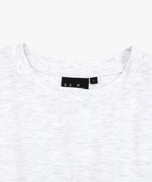 ESN(イーエスエヌ)の「エンスコンス ポイントワッペン オーバーサイズTシャツ メランジ(Tシャツ/カットソー・メンズ・その他・LARGE/MEDIUM)」の6枚目の写真