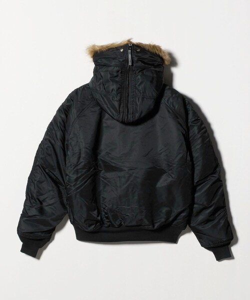 Alpha Industries（アルファインダストリーズ）の「＜ALPHA INDUSTRIES＞N-2B ショート ウエスト パーカー（ブルゾン・メンズ・ブラック・XL/M/L）」の13枚目の写真