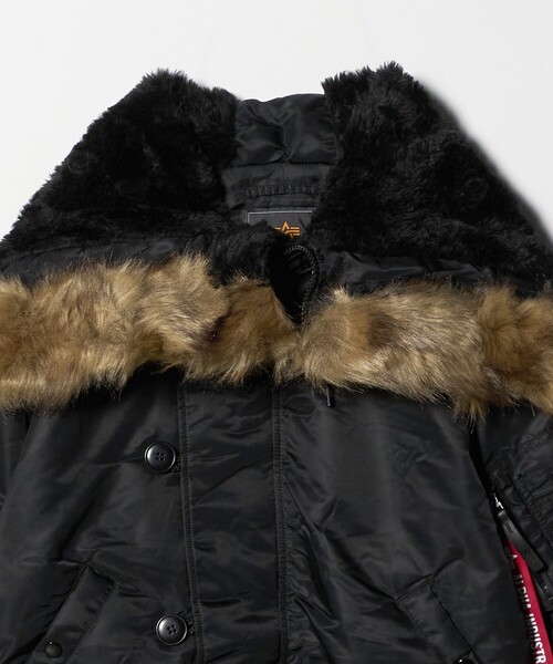 Alpha Industries（アルファインダストリーズ）の「＜ALPHA INDUSTRIES＞N-2B ショート ウエスト パーカー（ブルゾン・メンズ・ブラック・XL/M/L）」の17枚目の写真
