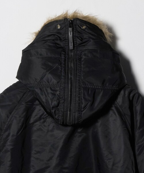 Alpha Industries（アルファインダストリーズ）の「＜ALPHA INDUSTRIES＞N-2B ショート ウエスト パーカー（ブルゾン・メンズ・ブラック・XL/M/L）」の19枚目の写真