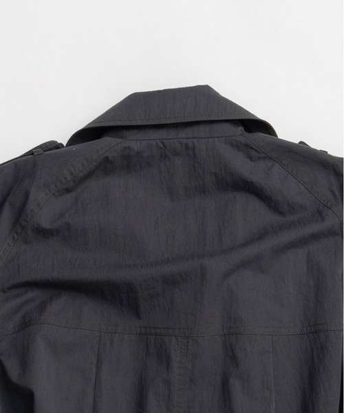 PRANK PROJECT(プランクプロジェクト)の「バルーンヘムトレンチ / Balloon Hem Trench(トレンチコート・レディース・チャコールグレー/ベージュ・FREE)」の19枚目の写真