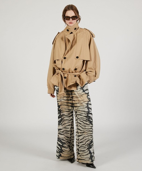 ジャケット・アウター prankproject Balloon Hem Trench バルーンヘムトレンチ / Balloon Hem Trench（トレンチコート）｜PRANK