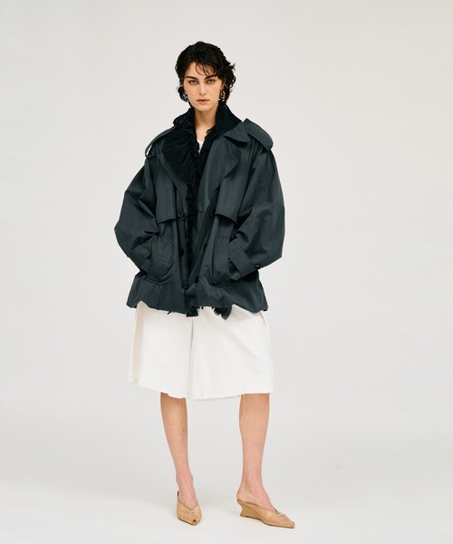 ジャケット・アウター prankproject Balloon Hem Trench バルーンヘムトレンチ / Balloon Hem Trench（トレンチコート）｜PRANK