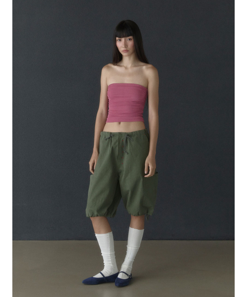 VISUS(ヴィスシュ)の「Wrinkle Tube Top_Pink(Tシャツ/カットソー・レディース・その他・SMALL/MEDIUM)」の3枚目の写真