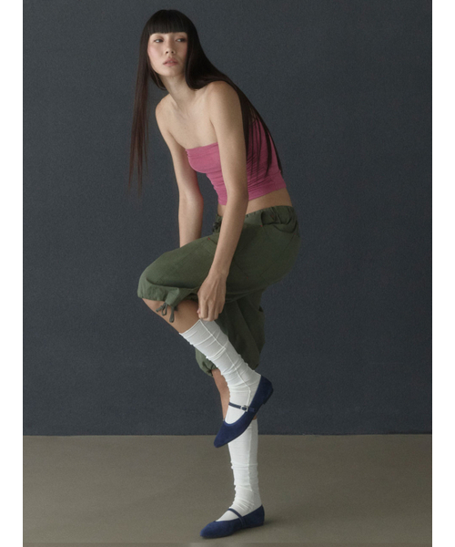 VISUS(ヴィスシュ)の「Wrinkle Tube Top_Pink(Tシャツ/カットソー・レディース・その他・SMALL/MEDIUM)」の4枚目の写真