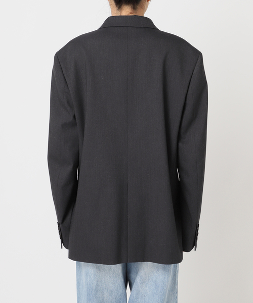 plage(プラージュ)の「mannish ジャケット(テーラードジャケット・レディース・ブラック/チャコールグレー・36/38)」の11枚目の写真