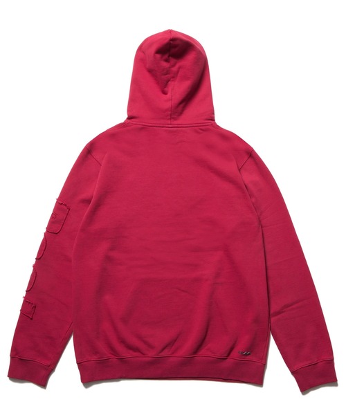 F.C.Real Bristol（エフシーレアルブリストル）の「CUT-OFF LOGO SWEAT HOODIE（パーカー・メンズ・ブラック/ブルー/オフホワイト/レッド・SMALL/MEDIUM/LARGE/X-LARGE/XX-LARGE）」の20枚目の写真