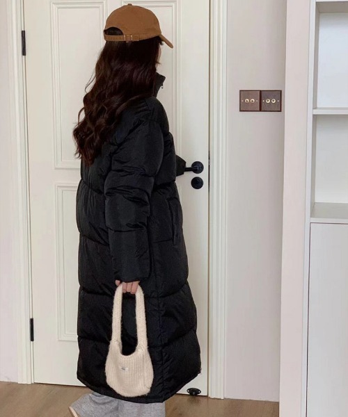 セール】モンスターコート スタンドカラー エコダウンロングコート