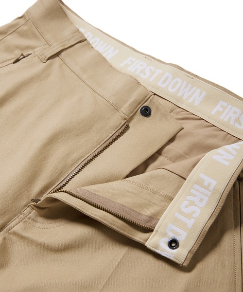FIRST DOWN（ファーストダウン）の「ユーティリティ チノ パンツ（チノパンツ・メンズ・ブラック/ベージュ・M/L/XL）」の4枚目の写真